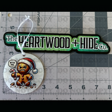 Load image into Gallery viewer, Color Printed Acrylic Ornament - Bite Me - Pearl White Acrylic