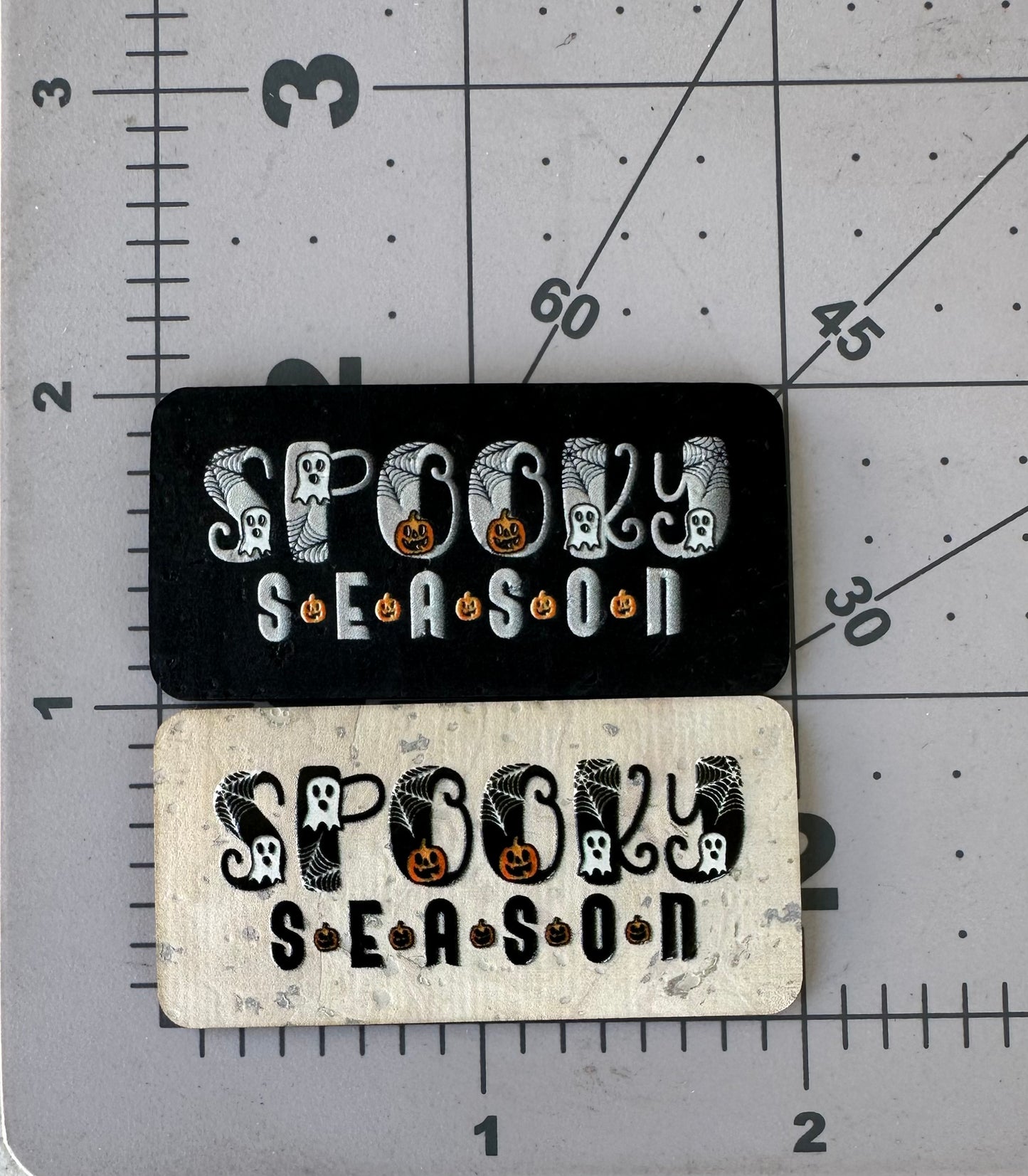 "Spooky Season" 6-Pack - Color Printed Cork Tags