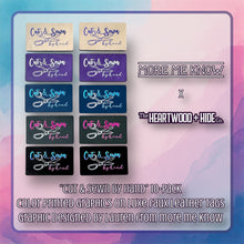 Load image into Gallery viewer, "Cut & Sewn by Hand" Color Printed Luxe Faux Leather Tags 10 Pack