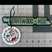 Load image into Gallery viewer, Color Printed Acrylic Ornament - What A Year - Matte White Acrylic