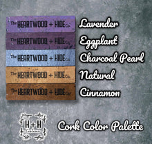 Load image into Gallery viewer, Custom Engraved Cork Bag Tags