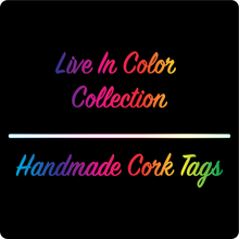 Load image into Gallery viewer, "Handmade" Radiant Gradient - Silver Fleck Cork (10 Pack)