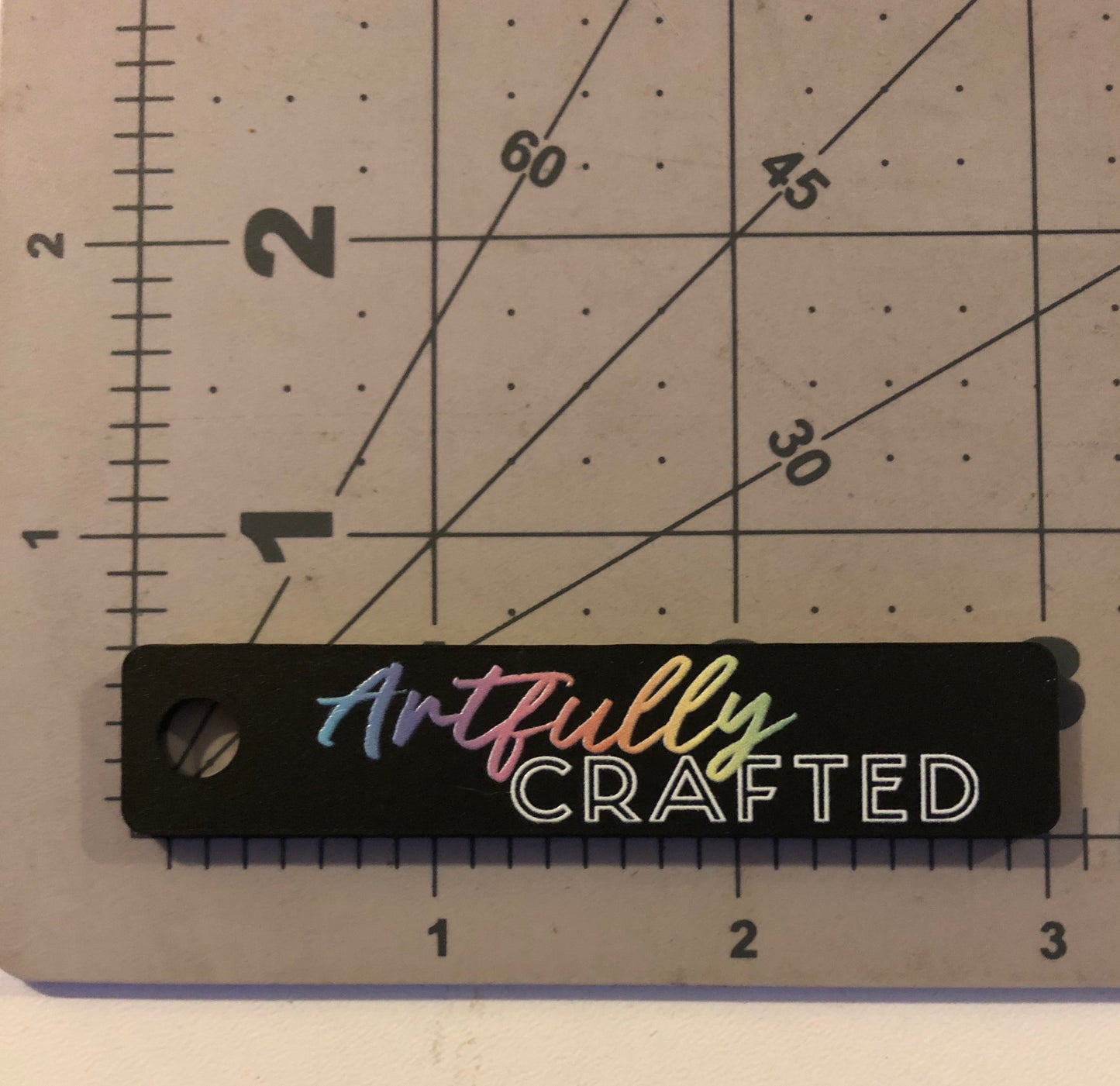 "Artfully Crafted" Rainbow Bag Charms - Large (6 Pack)