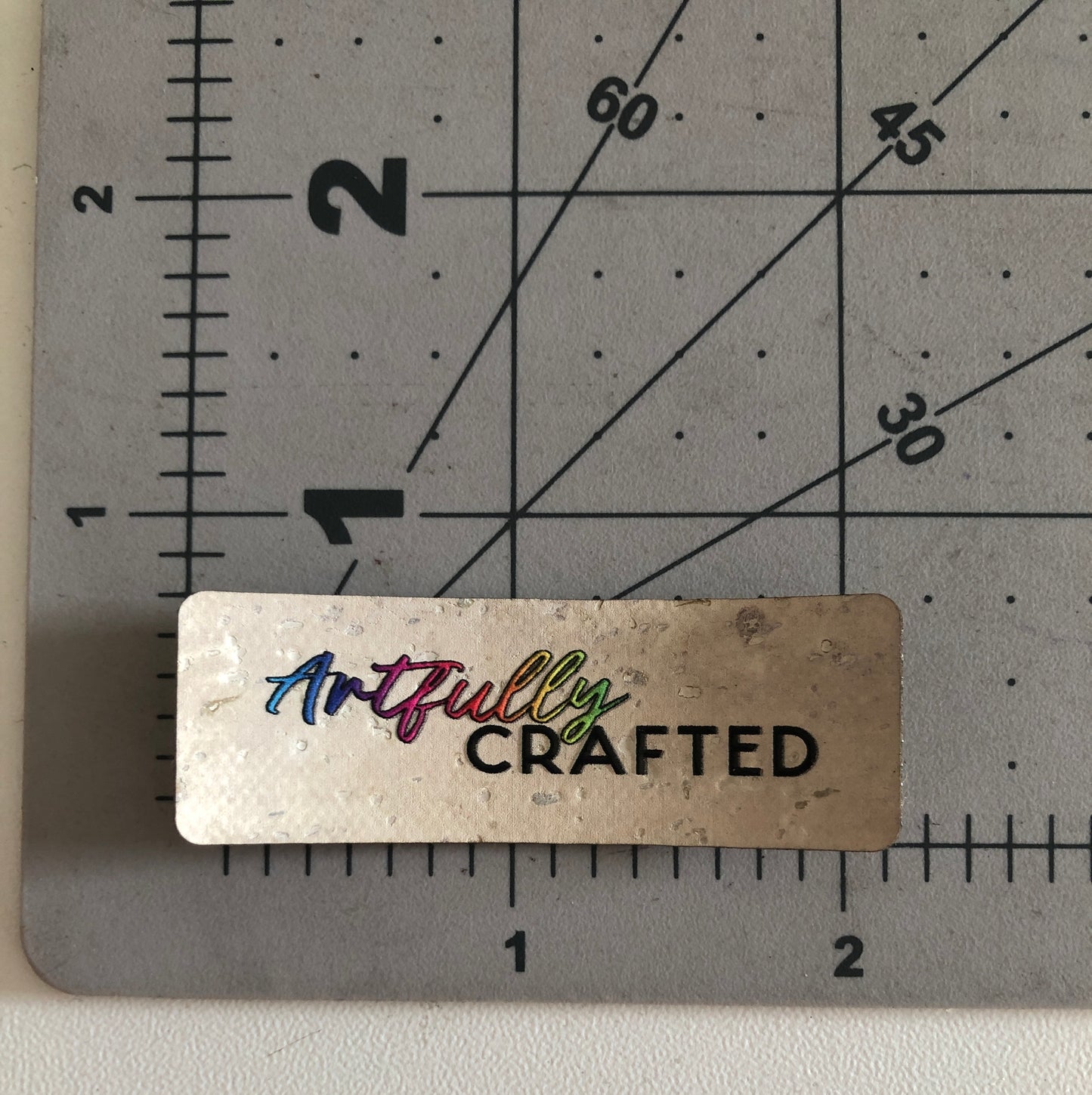 "Artfully Crafted" Rainbow - Black & White Cork (8 Pack)