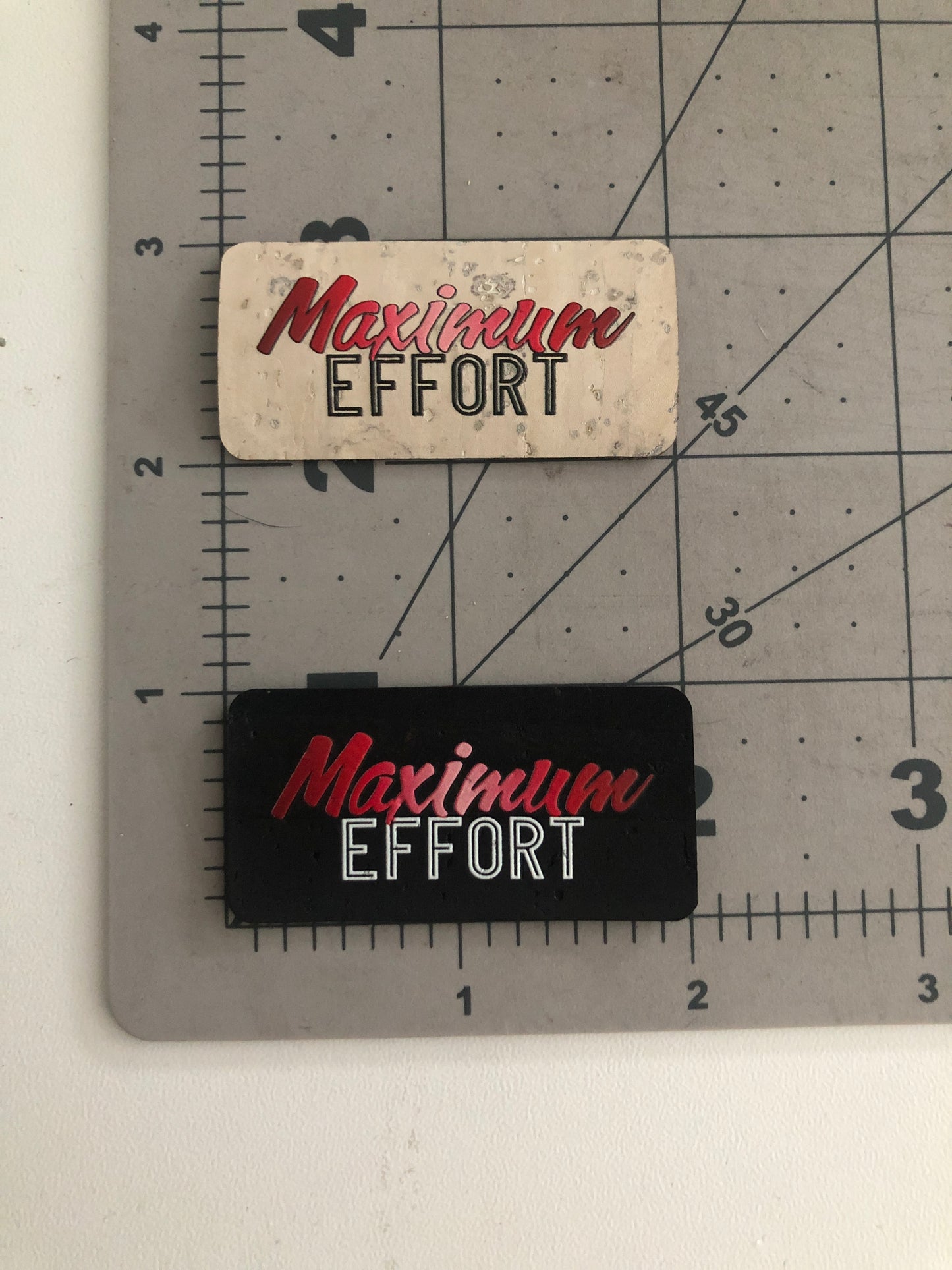 The "A for Effort" Cork Tag 8 Pack