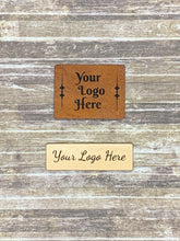 Load image into Gallery viewer, Custom Engraved Leather Bag Tags