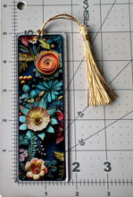 Load image into Gallery viewer, Color Printed 1/16&quot; Acrylic Bookmark - 3D Fantasy Floral Vol. 1
