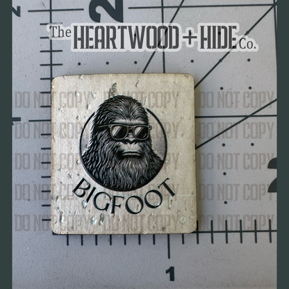 "Cryptid Cuties" 3-pack - Color Printed Cork Tags
