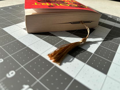 Color Printed 1/16" Acrylic Bookmark - Dragons In Flight