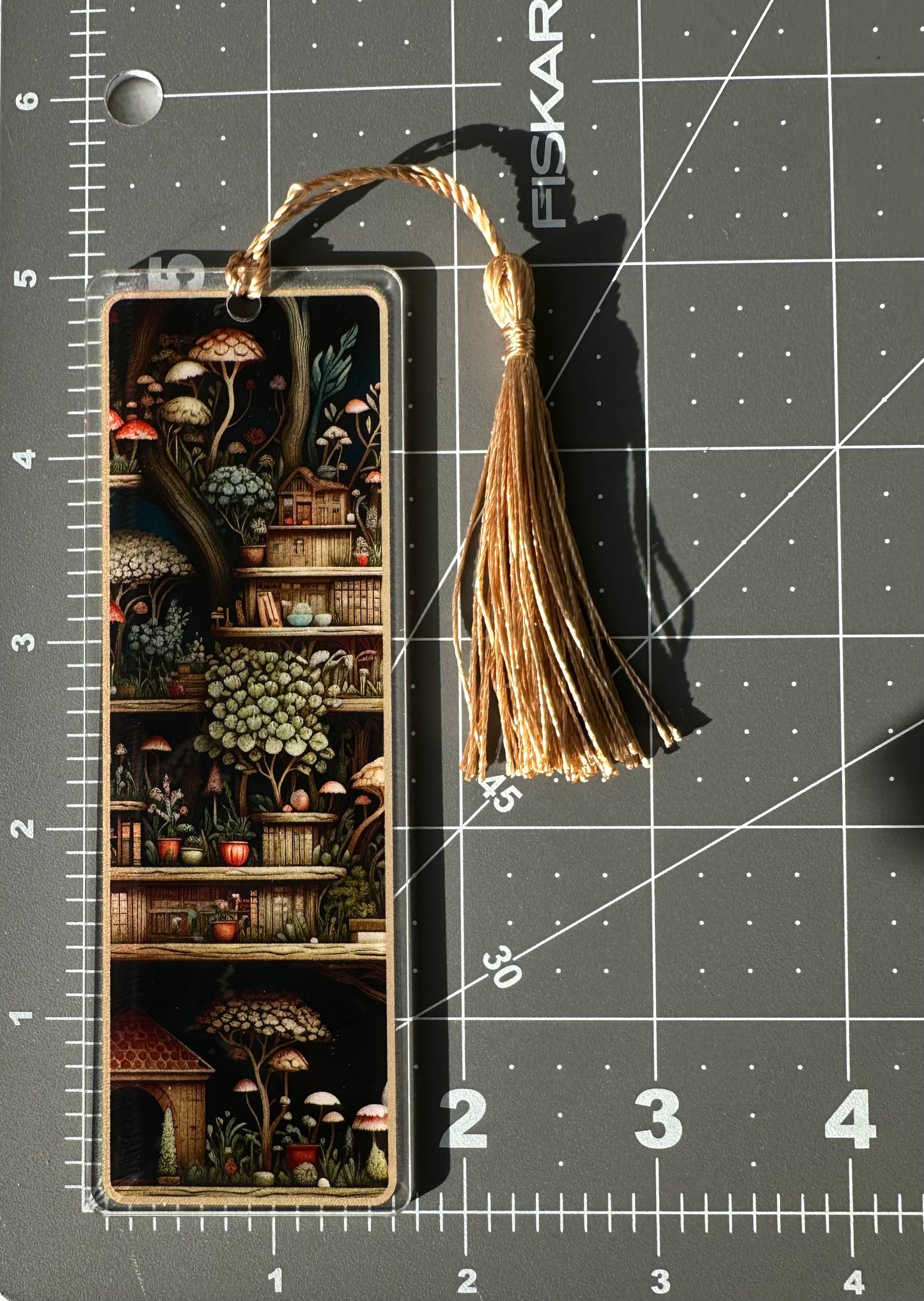 Color Printed 1/16" Acrylic Bookmark - Sprite Shelves