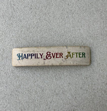 Load image into Gallery viewer, &quot;Happily Ever After&quot; LIMITED RELEASE Color Printed Cork Tags 6-Pack
