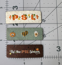Load image into Gallery viewer, &quot;Pumpkin Spice Life&quot; Color Printed Cork Tags (6 Pack)
