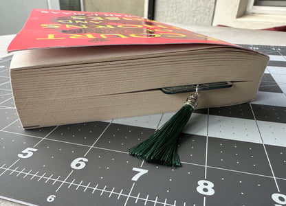 Color Printed 1/16" Acrylic Bookmark - Jade Shimmer Agate