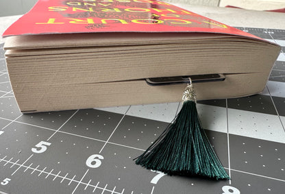 Color Printed 1/16" Acrylic Bookmark - Moon Garden Library