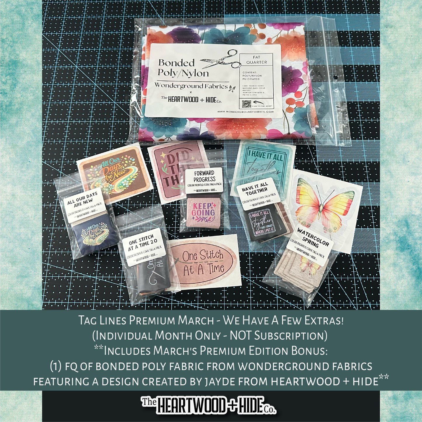 March 2026 Tag Lines - Individual Tag Lines Premium Package