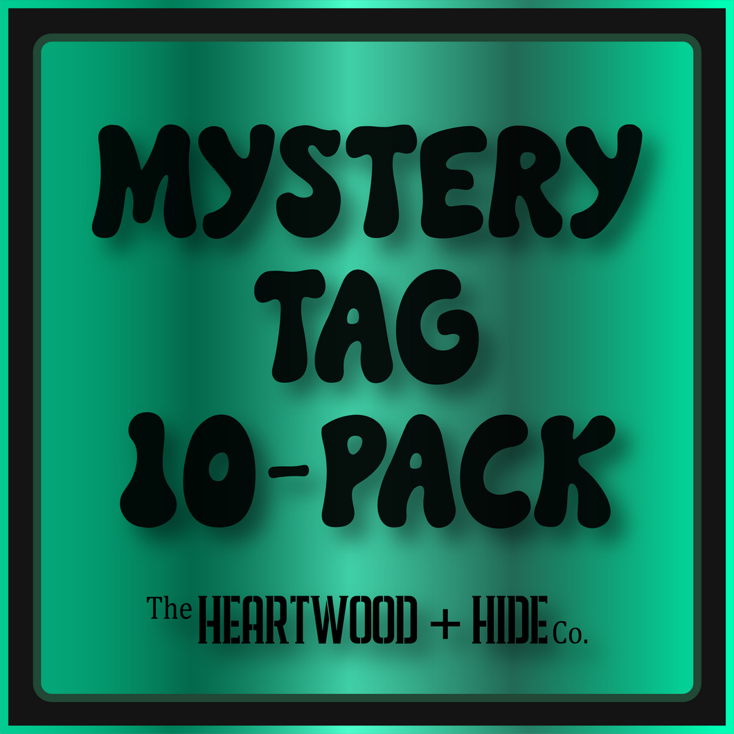 Mystery Color Printed Cork Tag 10-Pack