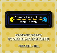 Load image into Gallery viewer, &quot;Snacking The Day Away&quot; - Repositionable Vinyl Decal (Sticker)

