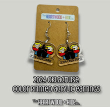 Load image into Gallery viewer, Color Printed Acrylic Earrings - 2024 OklaCruise
