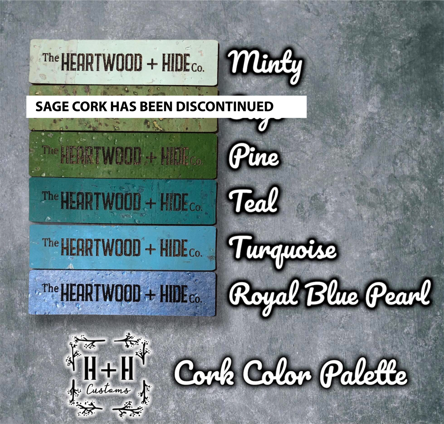 Custom Engraved Cork Bag Tags