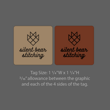 Load image into Gallery viewer, _Custom Tag Listing for Amanda S. - &quot;Silent Bear Stitching&quot;
