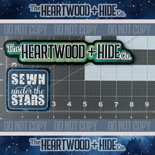 Load image into Gallery viewer, &quot;Sewn Under The Stars&quot; - Repositionable Vinyl Decal (Sticker) [TL &#39;25 October]
