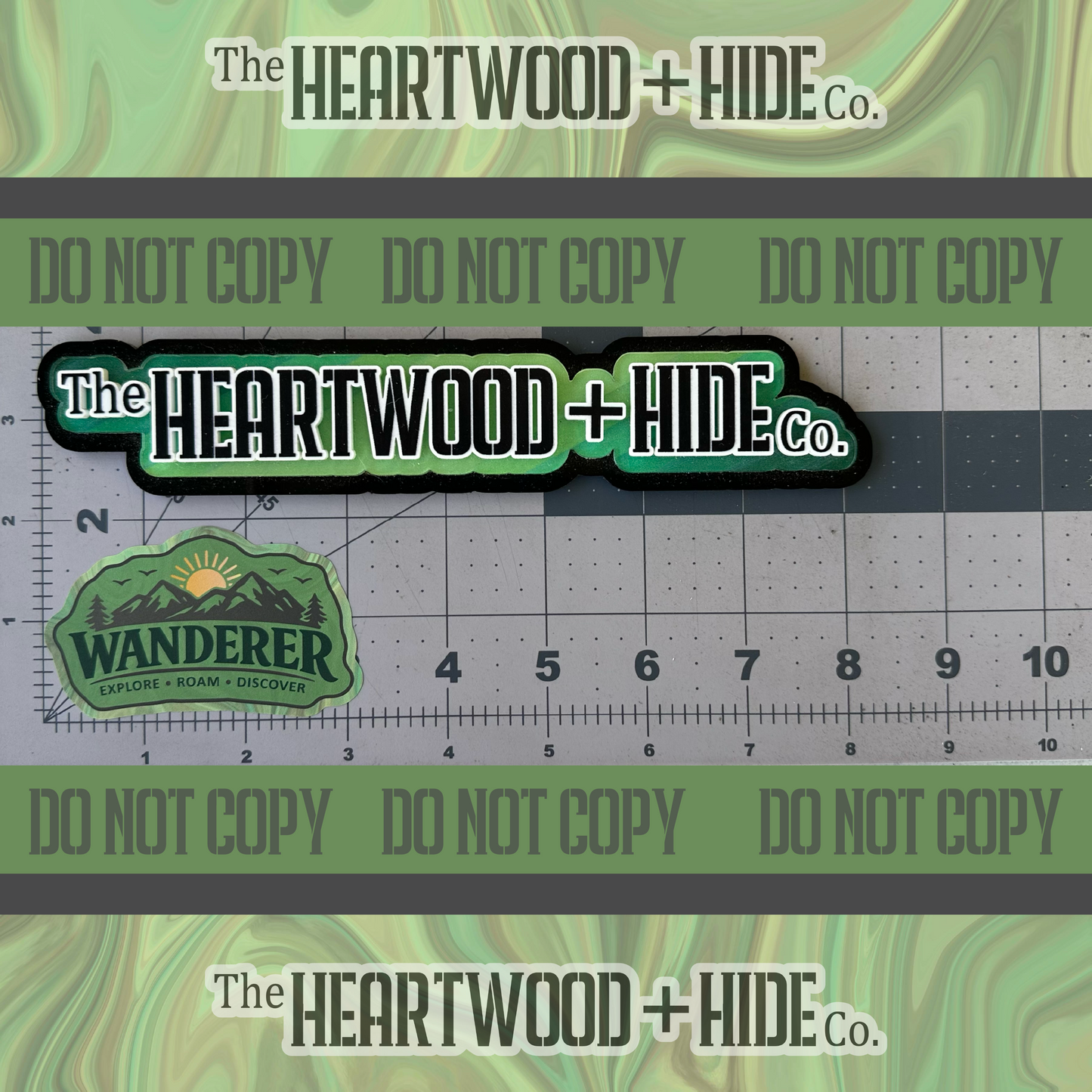 "Wanderer" - Repositionable Vinyl Decal (Sticker) [TL '26 April]