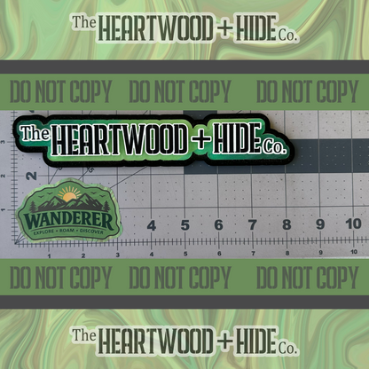 "Wanderer" - Repositionable Vinyl Decal (Sticker) [TL '26 April]