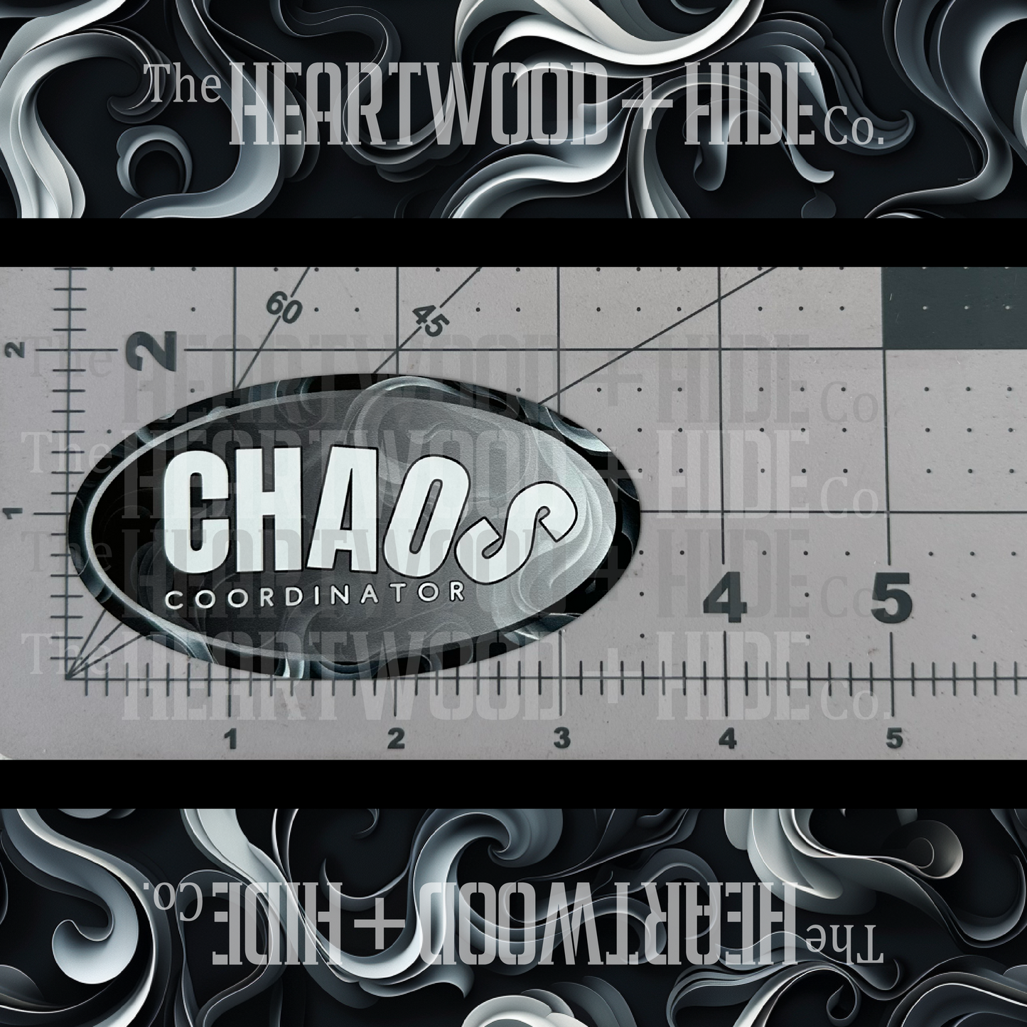 "Chaos Coordinator" - Repositionable Vinyl Decal (Sticker) [TL June]