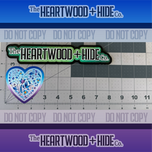 Load image into Gallery viewer, &quot;Floral Hearts&quot; - Repositionable Vinyl Decal (Sticker) [TL &#39;25 November]
