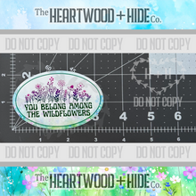 Load image into Gallery viewer, &quot;Among The Wildflowers&quot; - Repositionable Vinyl Decal (Sticker) [TL &#39;25 May]
