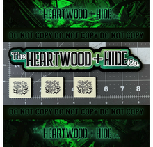 Load image into Gallery viewer, &quot;Haunt You Later&quot; 3-Pack - Color Printed Glow-In-The-Dark Luxe Faux Leather Tags
