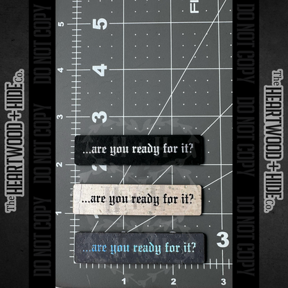 You Ready? 6-Pack - Color Printed Cork Tags