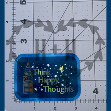 Load image into Gallery viewer, &quot;Think Happy Thoughts&quot; - Repositionable Vinyl Decal (Sticker)
