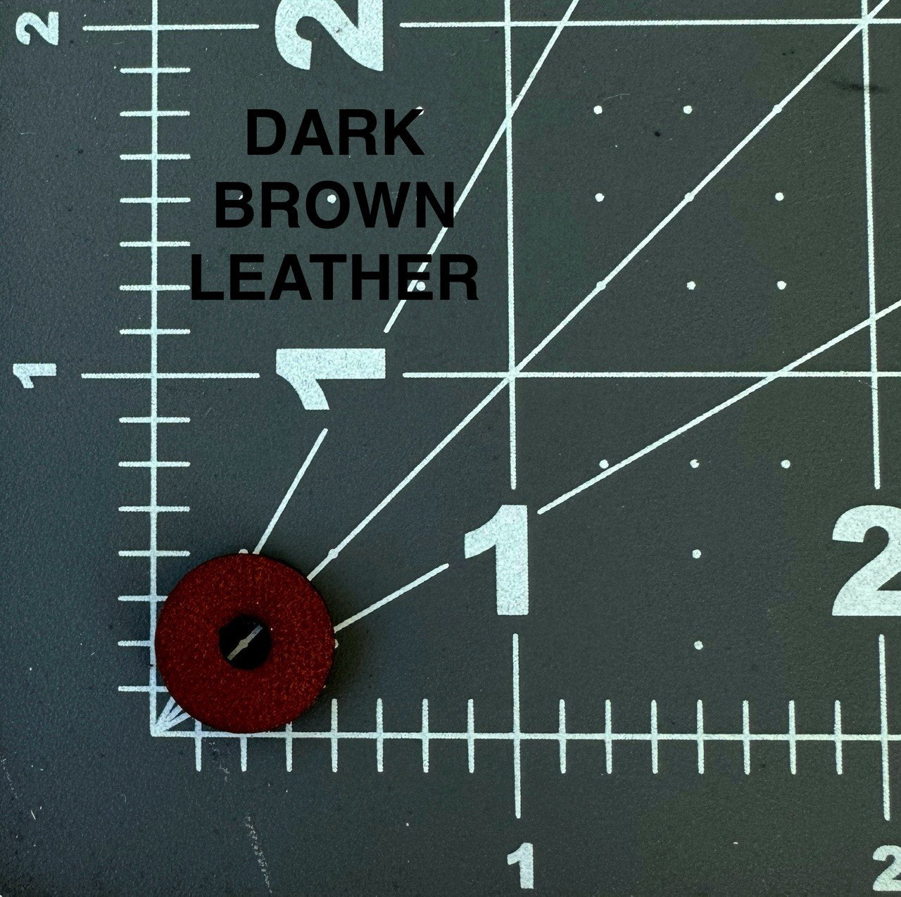 1/2" Leather Washer 30-Pack