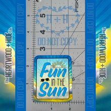 Load image into Gallery viewer, &quot;Fun In The Sun&quot; - Repositionable Vinyl Decal (Sticker) [TL &#39;25 April]
