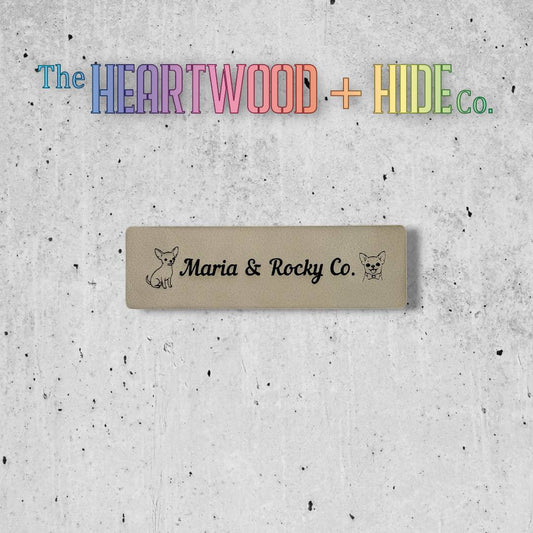 _Custom Tag Listing for Maria - "Maria & Rocky Co."