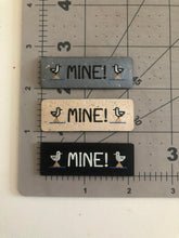 Load image into Gallery viewer, &quot;MINE&quot; Color Printed Cork Tags (6 Pack)
