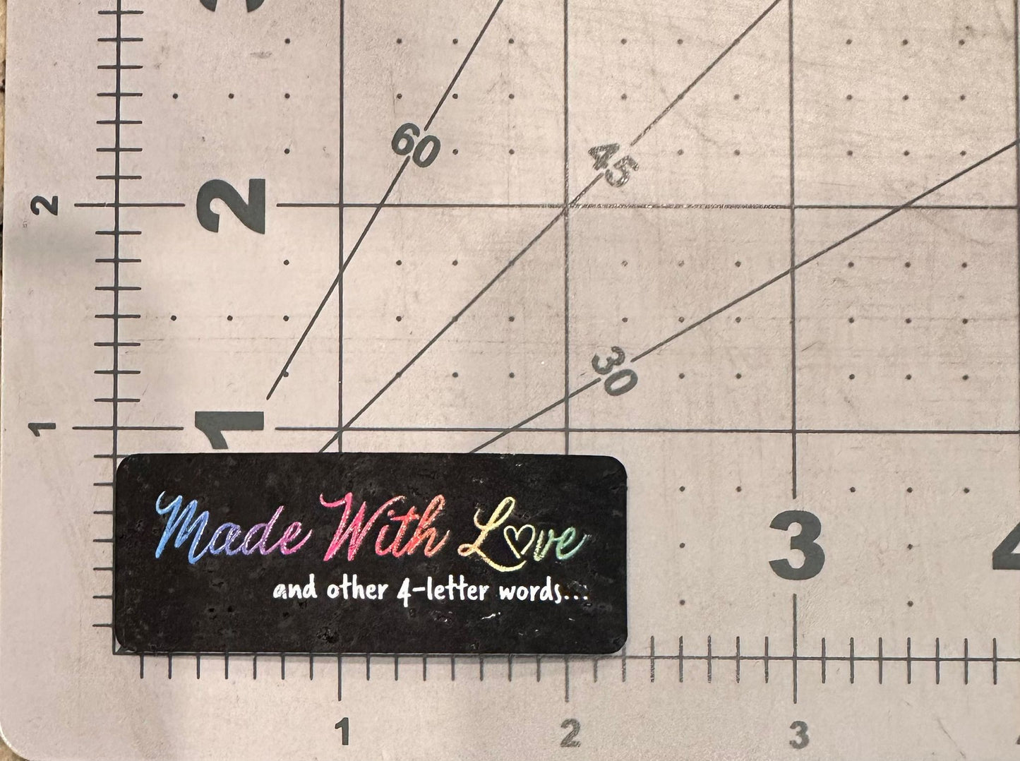"Four Letter Words" Radiant Gradient Cork (10 Pack)