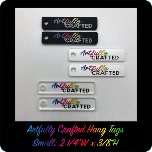 "Artfully Crafted" Rainbow Bag Charms - Small (6 Pack)