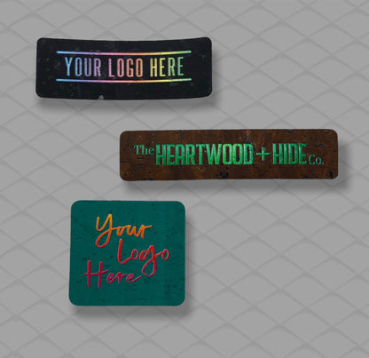 Custom Color Printed Cork Bag Tags