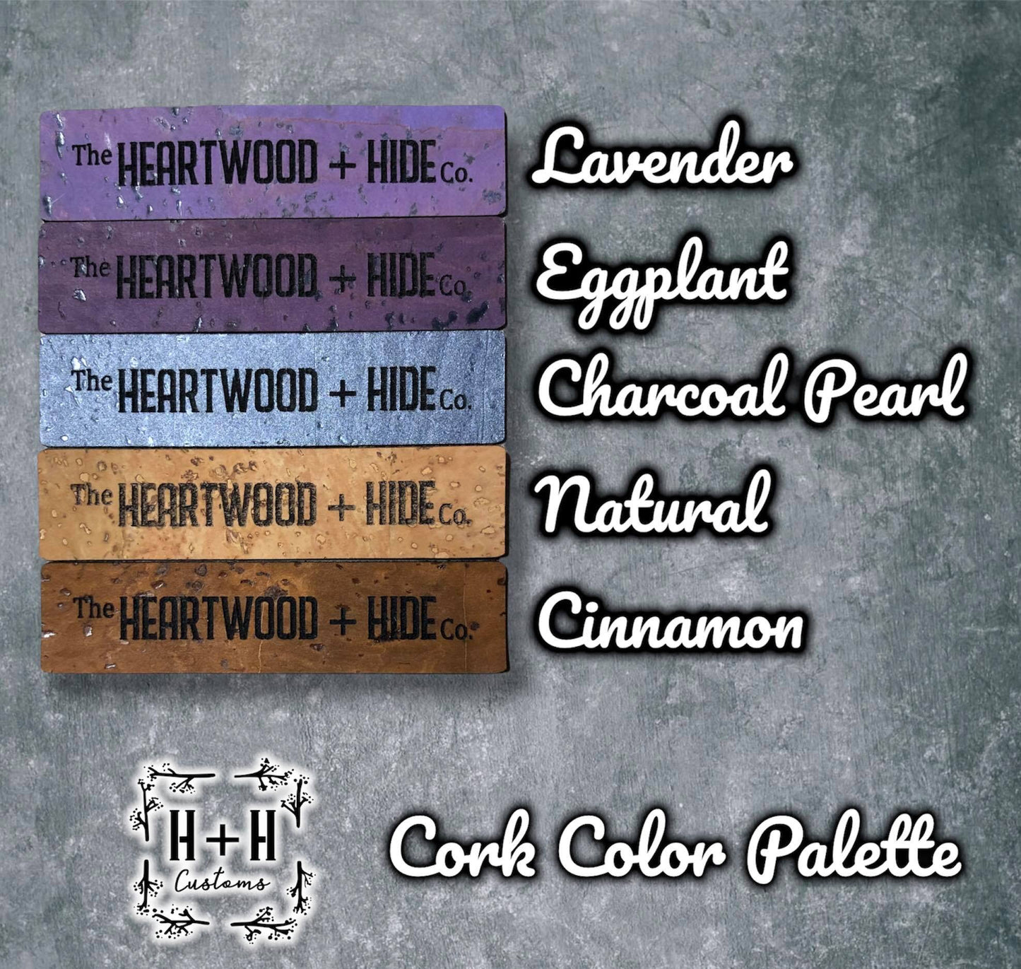 Custom Engraved Cork Bag Tags