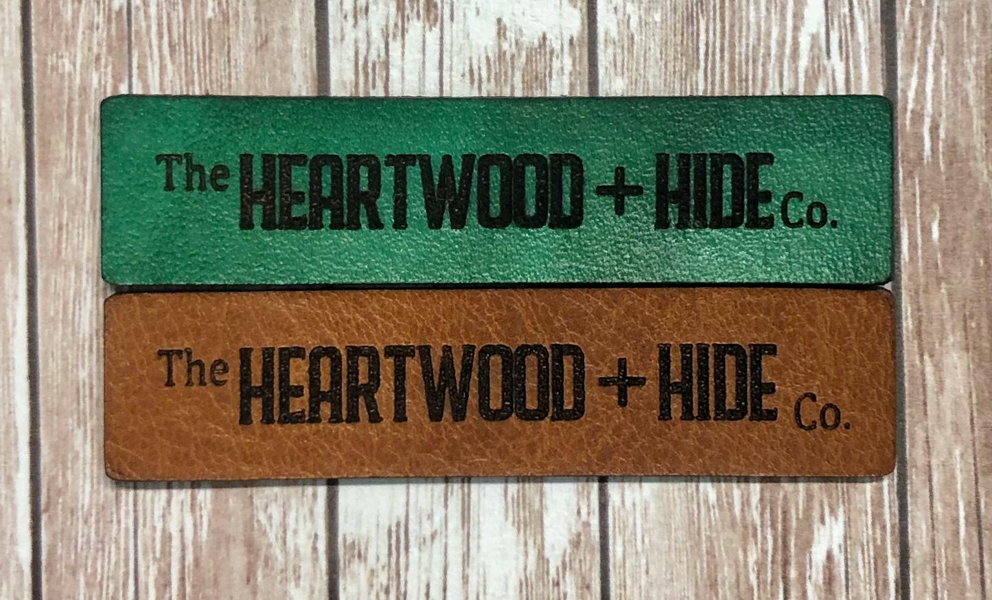 Custom Engraved Leather Bag Tags