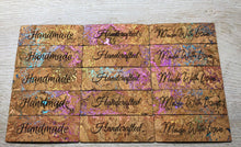 Load image into Gallery viewer, Make.Craft.Love Engraved Cork Tags - Cosmic Creek Cork Pack
