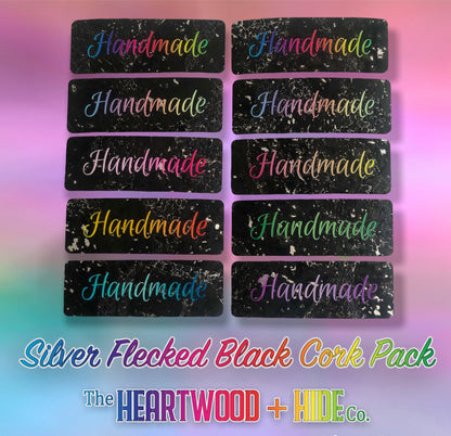 "Handmade" Radiant Gradient - Silver Fleck Cork (10 Pack)