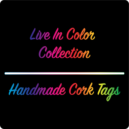 "Handmade" Radiant Gradient - Black Cork (10 Pack)