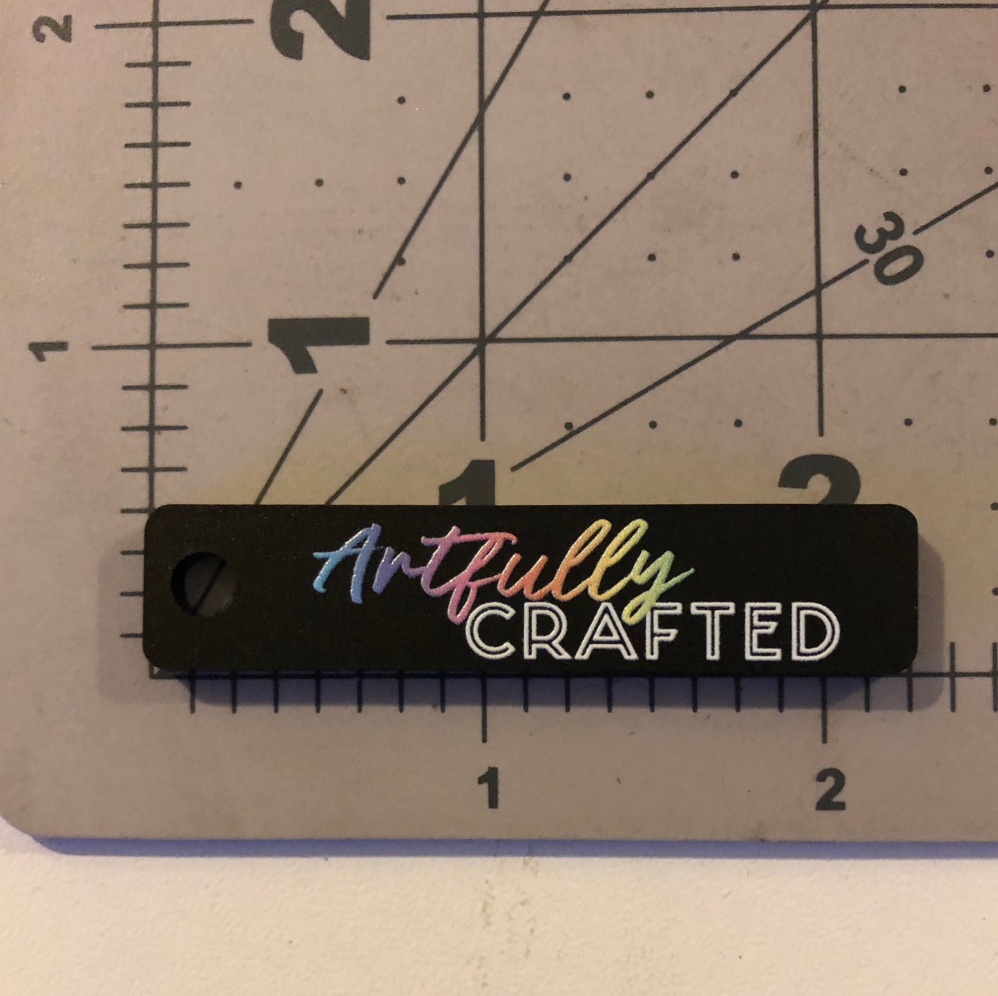 "Artfully Crafted" Rainbow Bag Charms - Small (6 Pack)