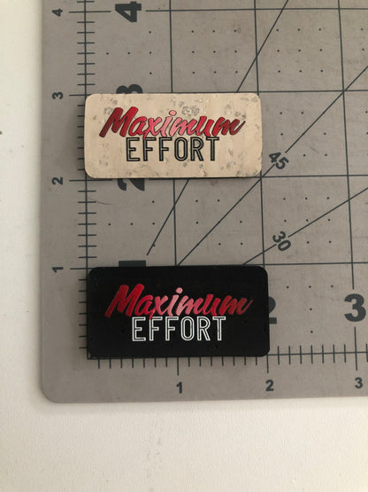 The "A for Effort" Cork Tag 8 Pack
